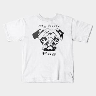 My little Pug Kids T-Shirt